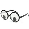 Sunglasses Frames Funny Googly Eyes Goggles Shaking Party Glasses Toys For Cosplay Costume Props Halloween Decoration