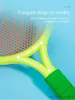 Giocattoli sportivi Racchetta da badminton per bambini, giocattoli con palline, racchetta da tennis all'aperto, interazione 2-3 anni, sport di 4 anni R230912