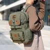 Großer Canvas-Rucksack für Herren, erweiterbar, verschleißfest, Bergsteigertasche, großer Rucksack, Reisetasche, 60 l, Reisetasche 230815