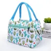 Storage Bags Fresh Cooler Portable Oxford Fabric Lunch Bag Food Insulated Reusable Picnic Bento Thermal Box Container