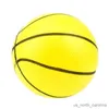 Sports Toys 10cm Inflatable Basketball Toys Children Outdoor Sports Play Toys Kids Hand Wrist Exercise Ball Sport Toys Random Color R230912