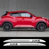 2 шт. для Nissan JUKE NISMO, наклейки на юбку на дверь автомобиля, двусторонние гоночные спортивные водостойкие наклейки для стайлинга кузова автомобиля, аксессуары 301s
