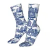 Chaussettes pour hommes Dessin animé Style chinois Femmes 2023 Hommes Chinoiserie Sports