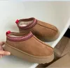 Australian Austrália Mulheres Chinelos Kid Slide Fofo Peludo Wggs Preto Cinza Café Sandálias Clássicas Inverno Cor Sólida Casa Interior Flats Sapatos 36-45 Feio