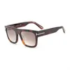 Óculos de sol quadros 2023 óculos de sol masculino óculos excedentes tf711 caixa estilo motocicleta