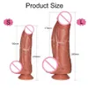 Massaggio Grande Dildo Pene realistico Dildo enormi per le donne Giocattoli del sesso lesbico Cazzo finto Masturbatori femminili in silicone Adulti Erotici Prod2781