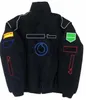 Autres vêtements 2022 Nouveau costume de course F1 Automne et hiver Team Veste rembourrée en coton brodé complet Ventes au comptant X0912