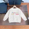 fashion kids round neck sweater Colorful logo printing sweatshirts for boy girl Size 100-160 CM designer child pullover Sep10