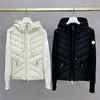 Womens Down Jackets Fashion Knitted Jacket Stand Collar Light Puff Coat Men Winter Outdoor Outerwear Size S-XL Di_girl Di_girl