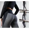 Abiti da yoga Leggings da donna Fitness Sport Esercizio Corsa Pantaloni da jogging Senza cuciture a vita alta da donna traspiranti