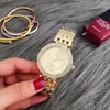 Horloges Rose Gouden Horloge Voor Vrouwen Luxe Armband Horloges Roestvrij Staal Vrouw Quartz Klok Reloj Mujer Montre 230911