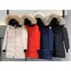 Designer Canadian Goose Version mi-longue Puffer Down Veste Femme Down Parkas Hiver Épais Manteaux Chauds Femmes Coupe-Vent Streetwear C4977