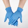 100pcspack Wegwerp Nitril Latex Handschoenen Specificaties Optioneel Antislip Antizuur Handschoenen B-Klasse Rubberen Handschoen Reinigingshandschoenen ZZ