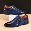 Chaussures habillées Chaussures en cuir d'affaires décontractées pour hommes hommes boucle bout carré robe bureau appartements hommes mode fête de mariage Oxfords taille ue 37-48 230912