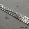 Componenten 10 m/partij Rhodium/Zilver/Goud/Gunmetal/Antiek Brons Kleur Ketting Kettingen Messing Bulk Voor DIY sieraden Maken Materialen F712