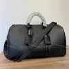 2022-Classic Design Duffle Bag For Men Women Black Brown Leather Travel Bags Top Handle Luggage Gentleman Business Holdall Tote301S