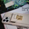 Estuches para teléfonos celulares Hermoso diseñador Crossbody LU Estuches para teléfonos iPhone 15 14 13 12 11 Pro Max 14promax 13pro 12pro Monedero de tarjeta de lujo con caja Embalaje Pedidos combinados Gota