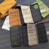 Étui de téléphone portefeuille à rabat en cuir pour iPhone 15 Pro Max, Apple 14 Plus 13 12 11, étui pour iPhone, porte-cartes de styliste, Samsung Galaxy s23 Ultra s22 Plus