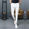 2018 printemps et été nouveaux hommes costume pantalon mince couleur unie Simple mode affaires sociales décontracté bureau hommes robe Pants2268