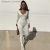 Womens Jumpsuits Rompers 2022 été femmes mode combinaisons sans bretelles jambe large barboteuse hors de l'épaule froncé plage ensemble élégant solide dos nu tenue de vacances