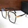Sprzedaż retro optyka okulary 5225 Square Titanium Frame Optyczne okulary recepty Wszechstronny okłosy Ofiara Najwyższa jakość Wit2161