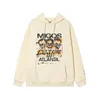 Vinter Men's H Sweatshirts Hoodie Designer Gallery Depts Depts Gary Painted Graffiti Använder Letters Tryckt Loose Casual Fashion Men Women 762