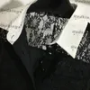 Seksi Dantel Elbise Takipleri Bayanlar Zarif Parti Elbiseleri Modaya Gönüllü Gömlekler Elbise Set Kapa Boyun Üstleri Takip