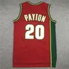 Venta al por mayor Mejor calidad Vintage 11 Detlef Schrempf Verde Blanco Rojo 20 The Glove Gary Payton 40 Reign Man Shawn Kemp Jersey 34 Ray Allen Camisa