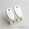 기타 Taidian Sier Fingernail Earring Post 원주민 여성 Beadswork Jewelry 발견 50 조각/lot1 드롭 배달 결과 com dhktn