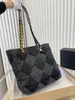 bolso de diseñador Bolso de compras de mezclilla Mochila de mano Diseñador de viaje Bolso bandolera para mujer Bolso más caro con cadena de plata Gabrie262K