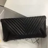 7A Luxury Designer Clutch Clutch Sacks Истеное кожаное классическое золото или логотип логотип 29 см высотой кошелек с коробкой