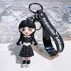 Heißer Stil Mittwoch Schlüsselanhänger Adams eine Puppe 3D Schlüsselanhänger Film periphere Puppe Anhänger Kostenlose UPS