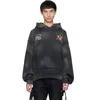 Hoodies Designer Mens Black Pullover Sportwear Sweatshirts Lossa långärmad hoodie Mens Women Hoody Coatm01