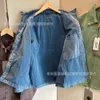 0KS5 2023 Nouvelle veste pour hommes Marque de mode Carha Wip Wax Dyed Detroit