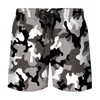 Short d'été pour hommes, séchage rapide, maillot de plage, mode, maillot de bain, Camouflage, impression 3D, vêtements de plage