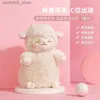 Bambole di peluche Pecora ripiena Peluche Capre ripiene Pecora animale Bambola Tenere Tulipano Fiore Peluche Peluche Per Kid Ragazza Compleanno Regali di Natale Q230913