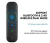 G60S Pro Air Mouse Wireless Voice Remote Control 2.4G Bluetooth互換デュアルモードIRコンピューターテレビ用バックライト付きIR学習