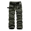 Pantalons pour hommes HoHigh Qualité Jeans pour hommes Camouflage Pantalon de chasse Armée multipoche sans ceinture 230912