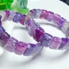 Bracciale in mica colorato naturale Bracciale Fortuna Energia Minerale Stringa Donna Amuleto Gioielli Regalo di guarigione 1 pz