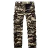Pantalons pour hommes HoHigh Qualité Jeans pour hommes Camouflage Pantalon de chasse Armée multipoche sans ceinture 230912