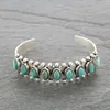 Bangle Vintage Tibet Turquoise armband voor vrouwen mannen armbanden armbanden Boheemse etnische zigeuner Afghaanse Turkse sieraden