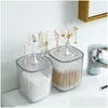 Förvaringslådor BINS DESKTOP COMOLL B BOX MED LITT TRE TRE RACK TRANSPARENT ARGANISER JAR CANister Home Drop Delivery Garden Hushållning DHCWG