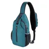 Sacs de plein air Straddle Sac Mode Loisirs Sports Poitrine Taille Pack Sac à dos Coussinets de football vert Femmes Grand fourre-tout