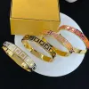 Projektant mody Bransoletka dla kobiet złote bransoletki Mężczyźni zablokują bransoletki luksusowe projektanci biżuteria