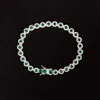 6mm Hot Selling Colorful Cz Zircon Cubic Zirconia S925 925 Sterling Silver Fine Fashion Jewelry Necklace Bracelet
