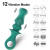 G-spot vibratore anale massaggiatore prostatico plug giocattoli del sesso per uomini donne coppia culo merci adulto 18 vibratori femmina281f