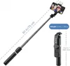 Selfie stick with tripod rechargeable LED fill light and remote control for iPhone and Android phones. Retractable aluminum selfie stick tripod L230913L20309013