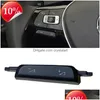For Vw Golf 7 Mk7 Vii Steering Wheel Mti-Function Control Volume Up Down Decoration Er Key Switch Button Accessories Drop Delivery Dhg0R