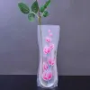 PVC Foldable Vases Collapsible Water Bag Plastic Wedding Party Vases Eco-friendly Reusable Home Office Vase 913