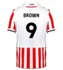 Stoke 23 24 City MIKEL CAMPBELL soccer jerseys SMITH FLETCHER camisetas de futbol POWELL BROWN CLUCAS home Kits 2023 2024 Baker men kids kits Football Shirts Uniforms